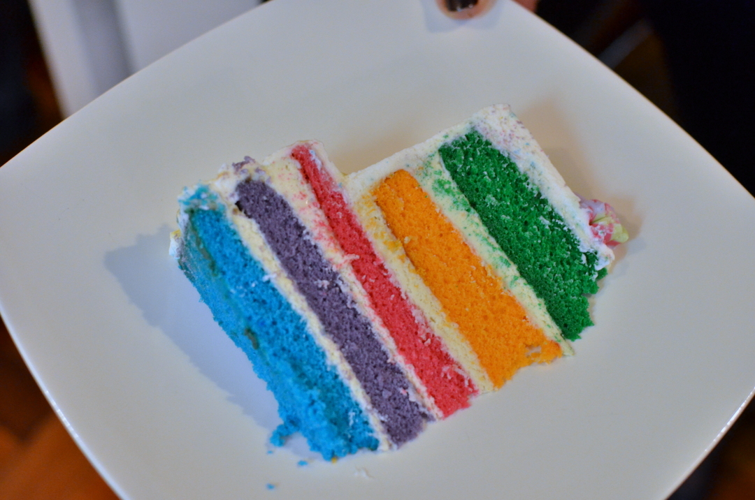 rainbow cake