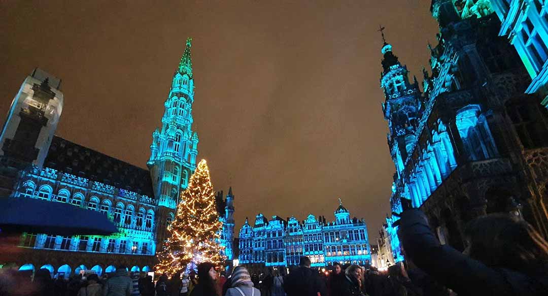GrandPlace Brussels christmas