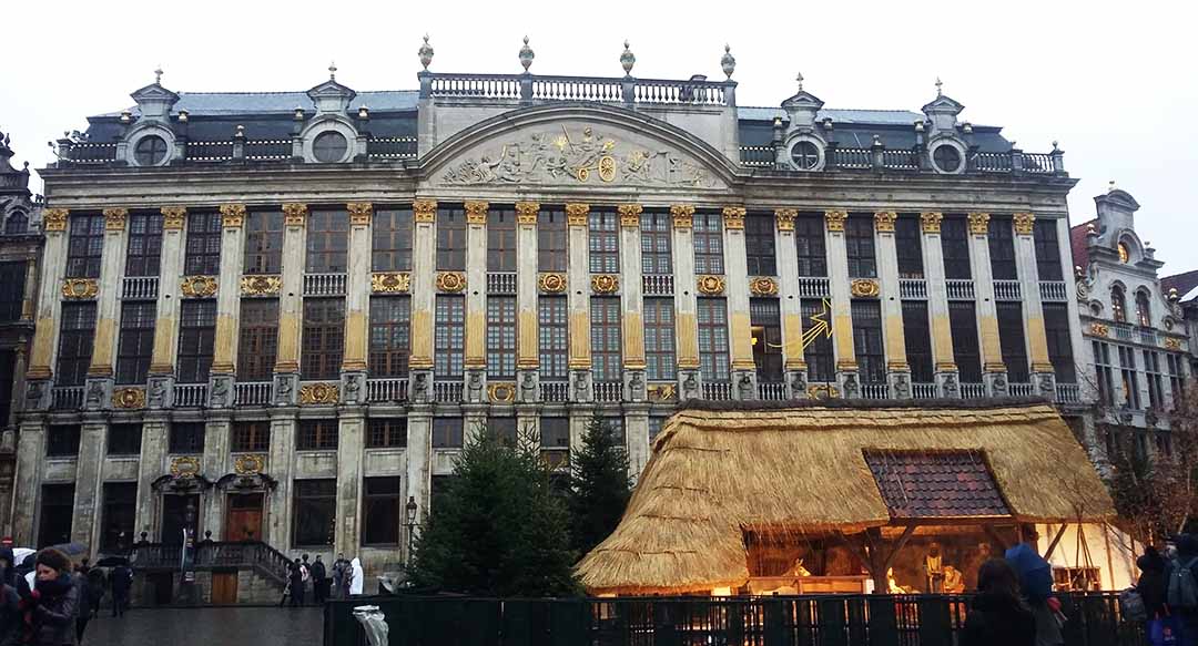 grande place christmas Brussels
