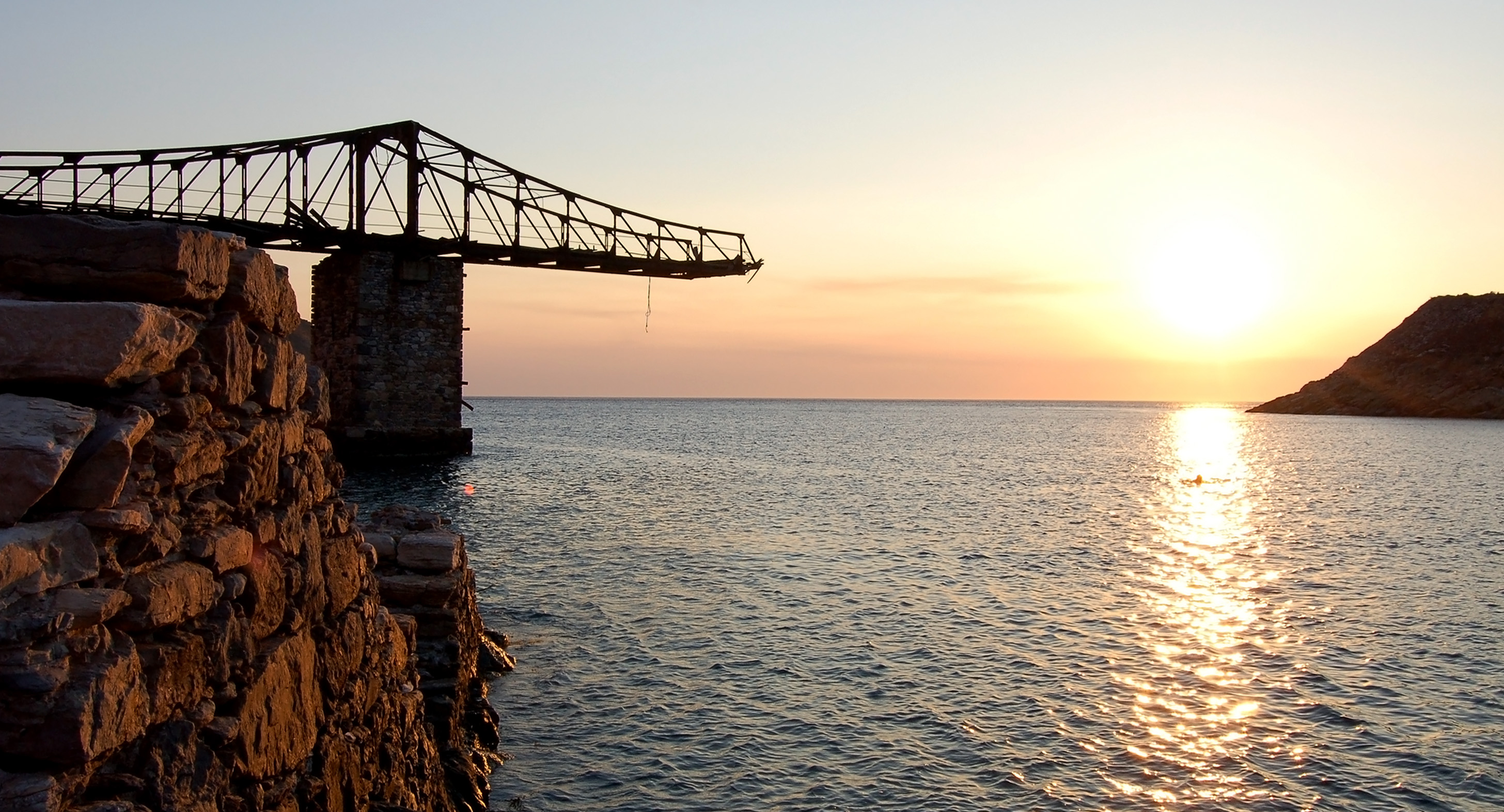 Megalo Livadi sunset