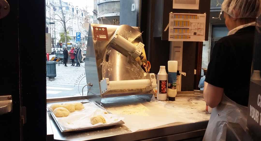 waffles Shop in Brussels