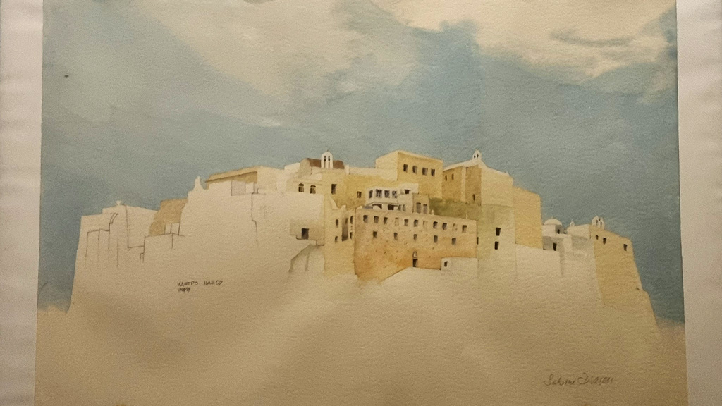 naxos Painting Kastro
