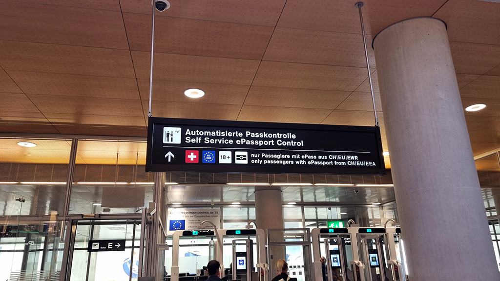 Automatic Border Control Zurich