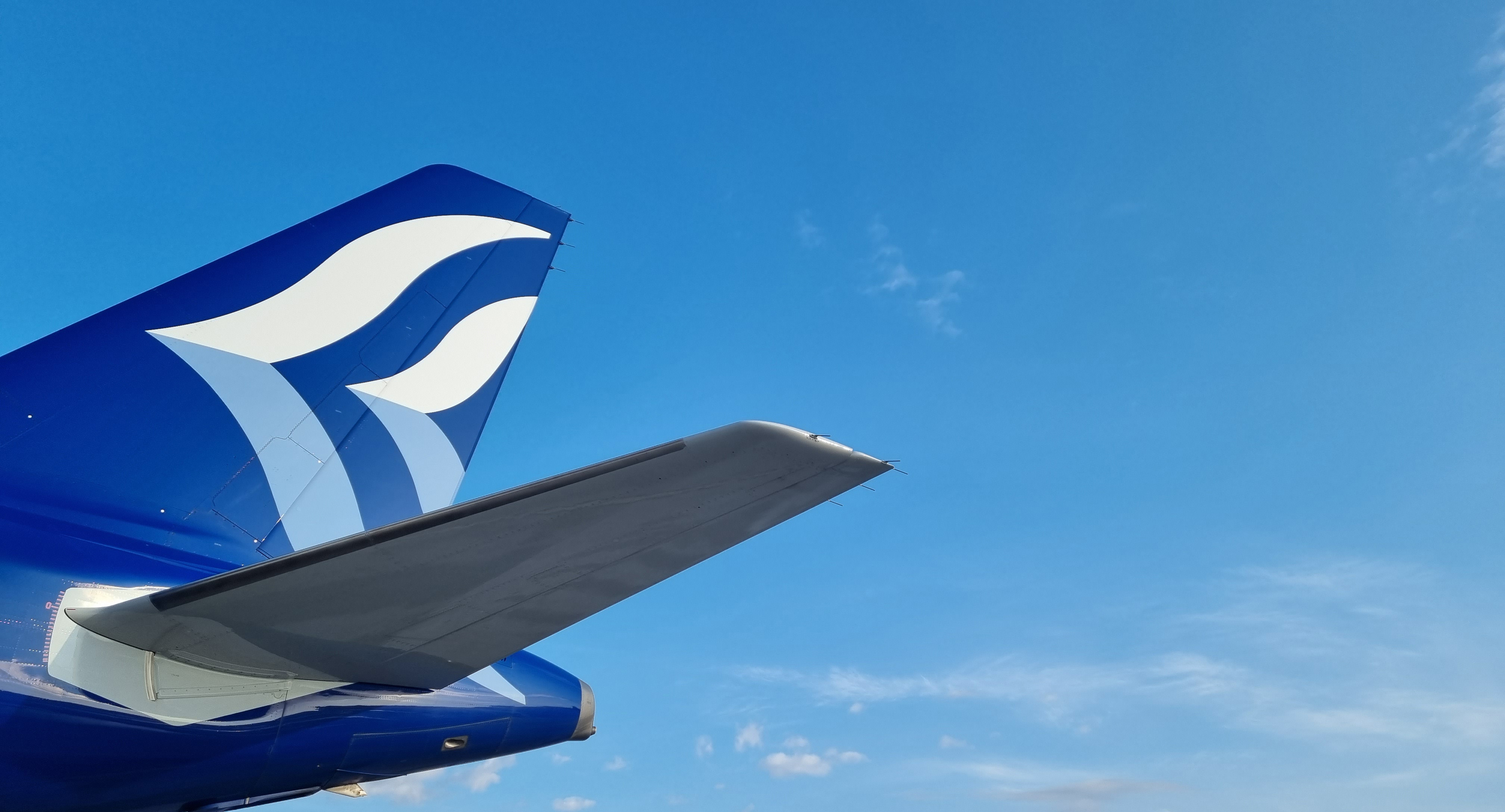 Flying Over Atlantic