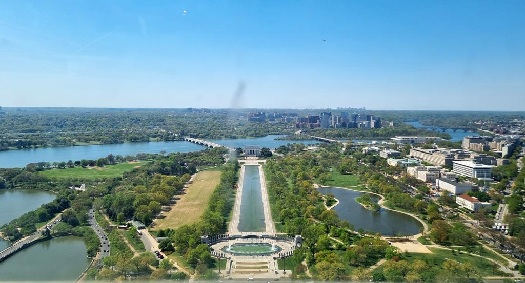 Lincoln Memorial View from monument
