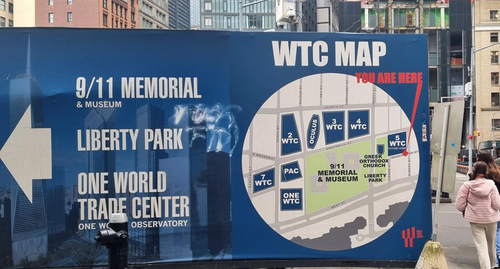 World Trade Center Map