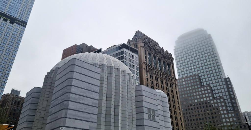 st Nickolas World Trade Center New York morning