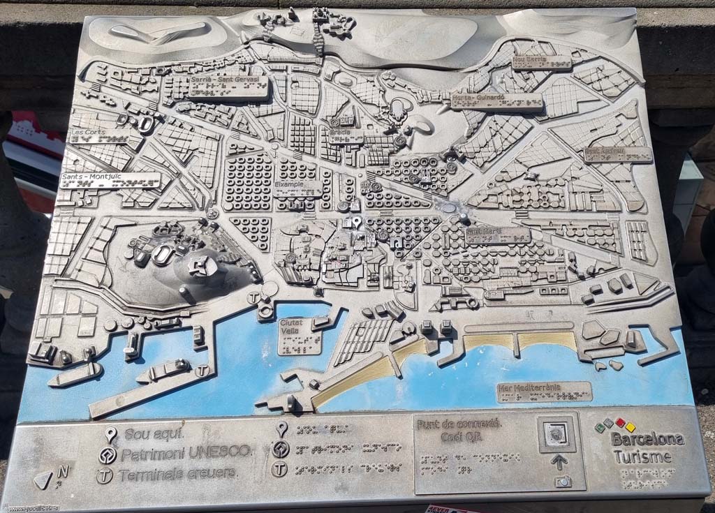 Barcelona Plan Braille