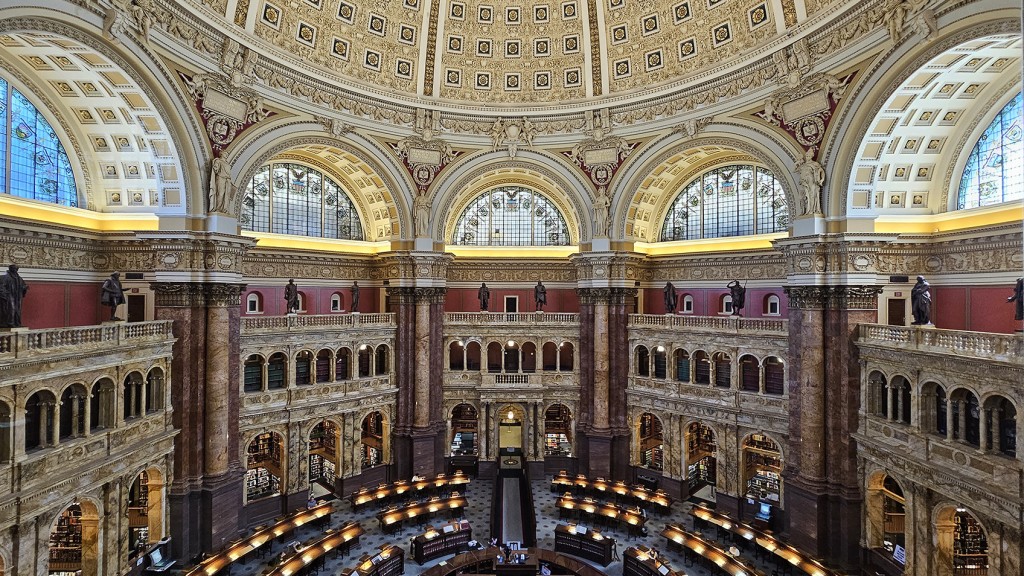 Main Reading Room Library Of Congress