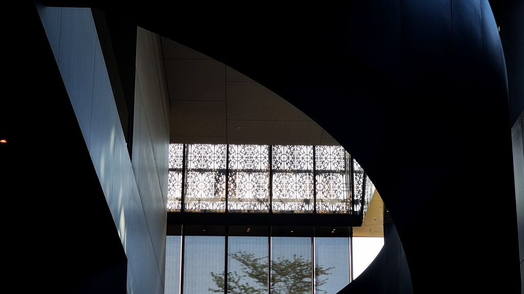 The stairs of African American History Museum