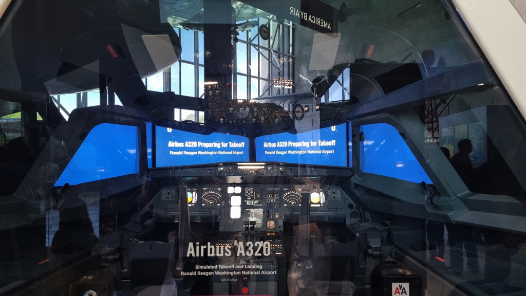 airBus Simulation National Air and Space Museum