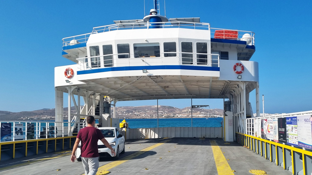 ferry to antiparos