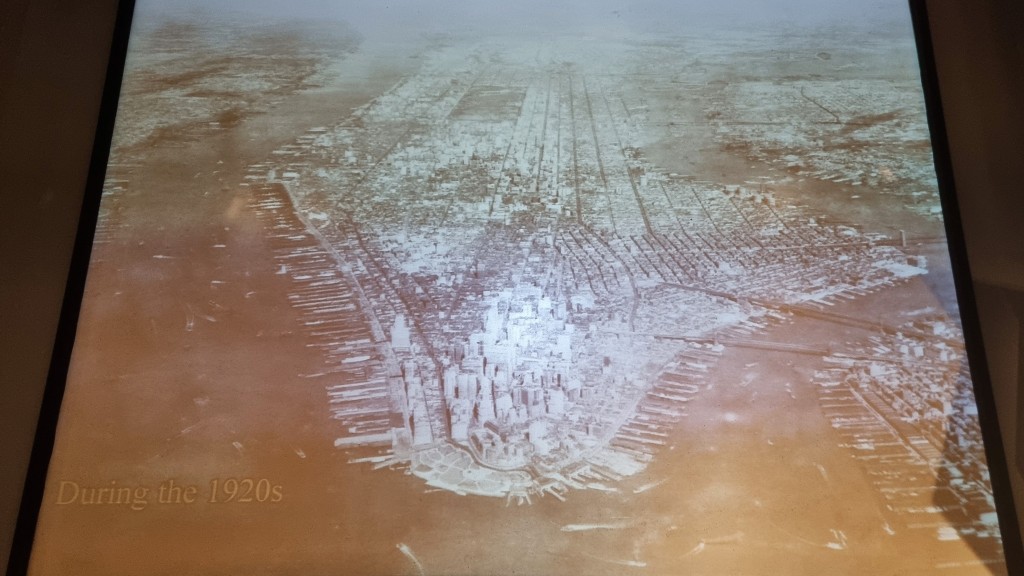 port of New York in 1920