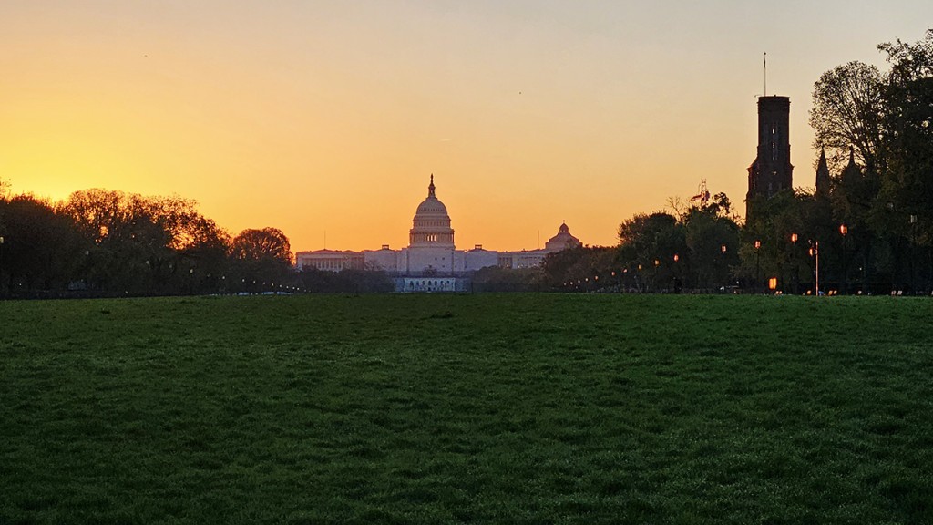 Capitol At Dawn