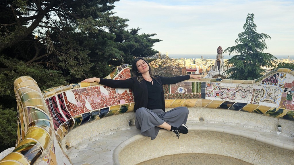 Park Guell bench