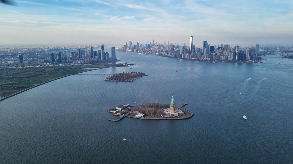 Aerial View New York