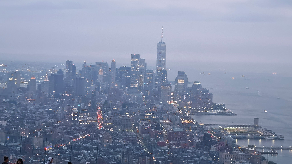 New York Sunset EdgeView