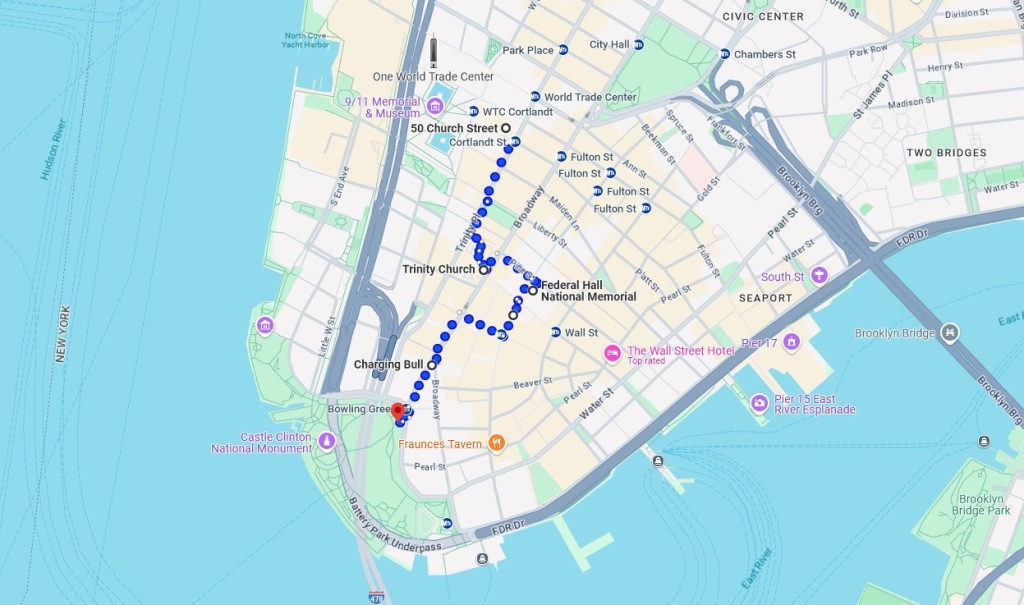 financial District Map