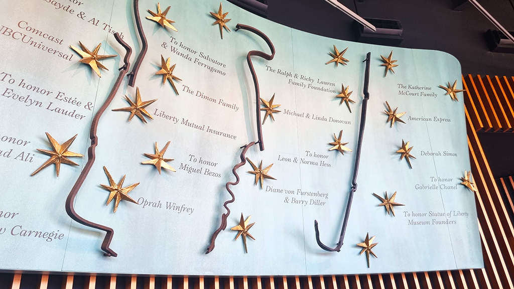 stars in Liberty Museum