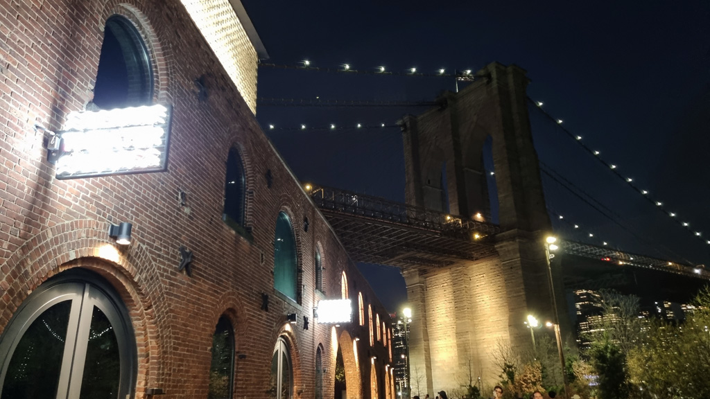 Brooklyn Bridge By Night
