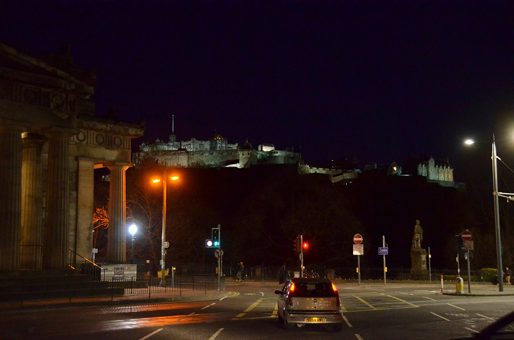 The Mound By Night
