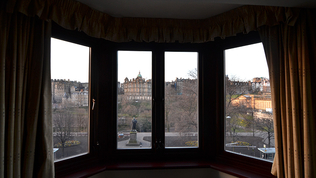 princes Street Window View