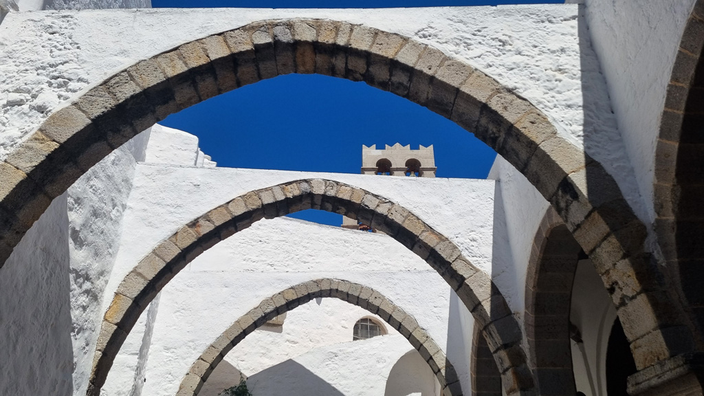 Patmos Monastery Entrance