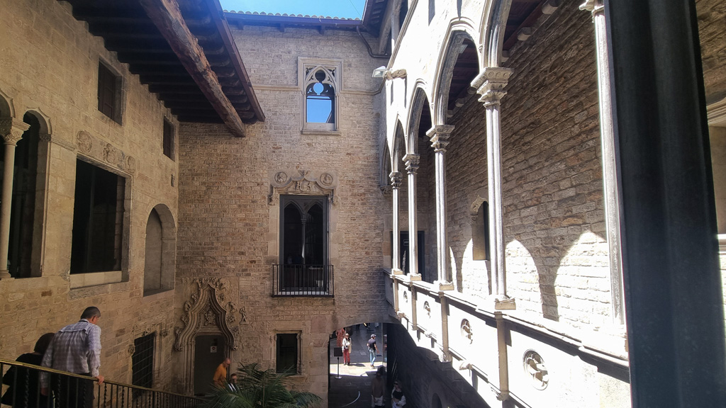 Inside Museum Picasso