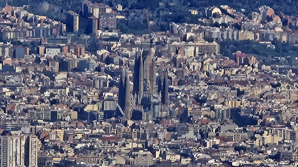 Sagrada By Plane