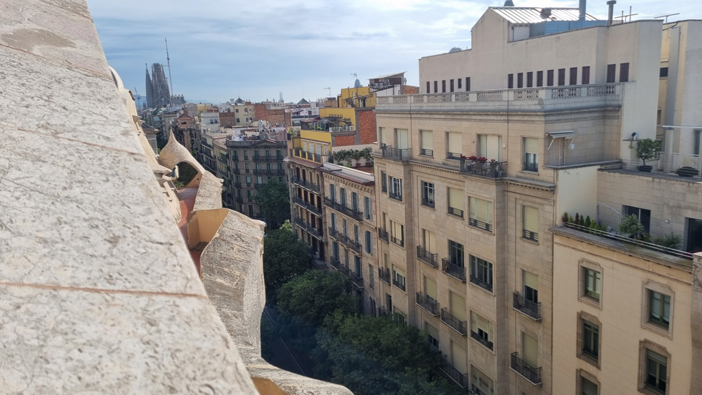 La Pedrera View Of Sagrada