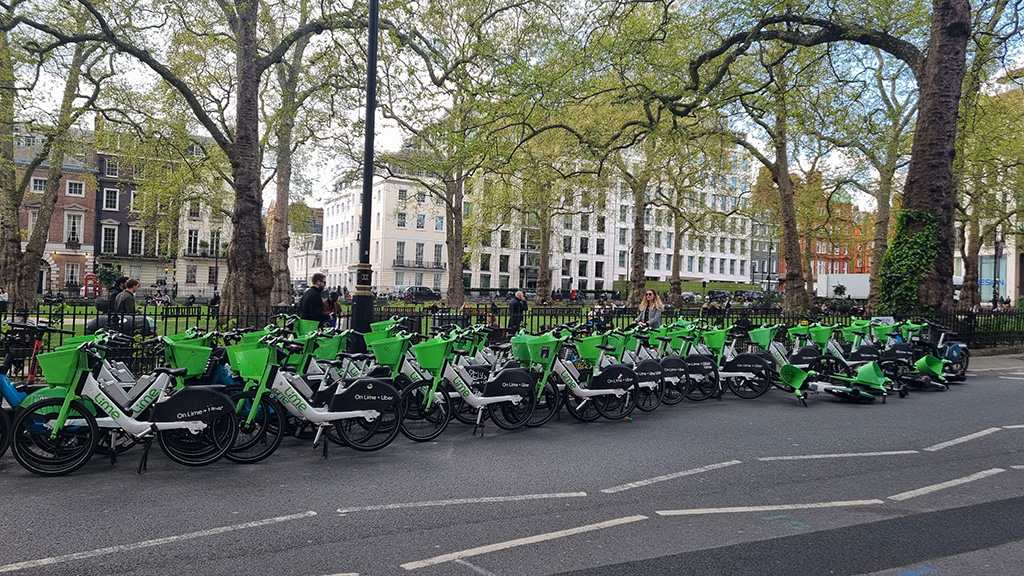 Bicycles in London